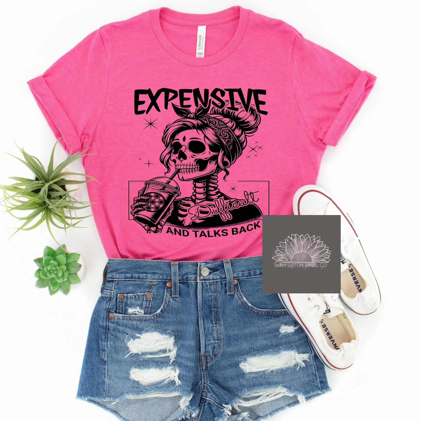 Expensive & Difficult-  Adult Unisex Crewneck T-Shirt