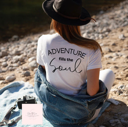 Adventure is Good for the Soul - Unisex Crewneck Adult T-Shirt