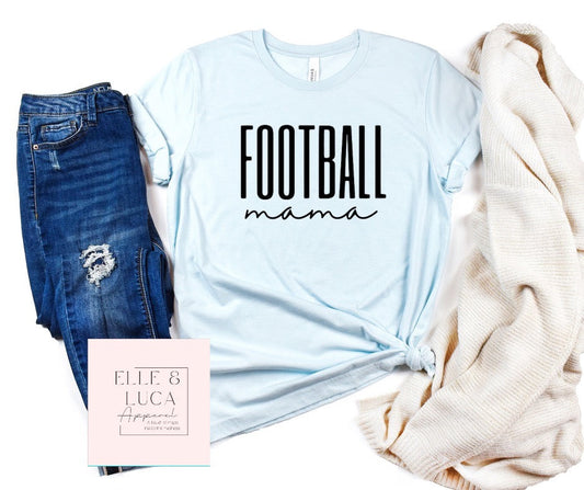 Football Mama Unisex Crewneck Adult T-shirt
