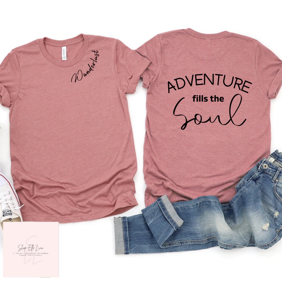 Adventure is Good for the Soul - Unisex Crewneck Adult T-Shirt