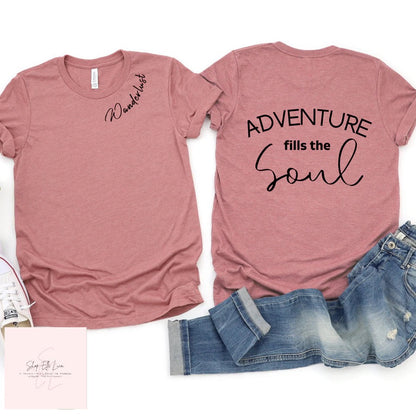 Adventure is Good for the Soul - Unisex Crewneck Adult T-Shirt