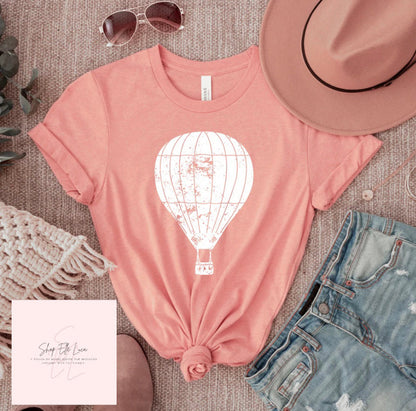 Vintage Balloon Festival - Adult Crewneck Unisex T-Shirt